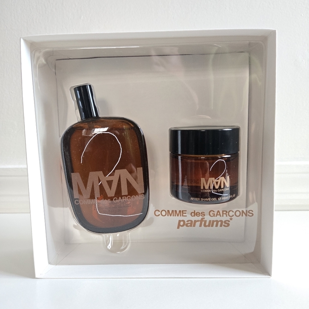 New Comme Des Garcons Man 3.4 ml EDT Spray + 60 ml After Shave Gel 2 Piece Set
